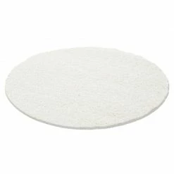 Xrugs Cream Fluffy Rug Deep Pile Shaggy Mat Small Extra Large Room Round Floor Carpets Modern