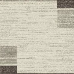 Xrugs Modern Geometric Rug Brown And Cream Ivory Pattern Mat Large Living Room Carpet