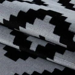 Xrugs Geometric Rug Black And Grey Check Pattern Carpet Small Large Modern Bedroom Mat 9 Xrugs Geometric Rug Black And Grey Check Pattern Carpet Small Large Modern Bedroom Mat