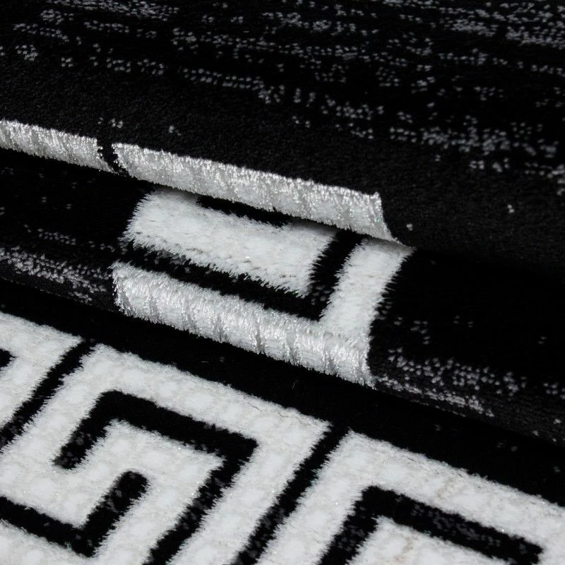 Xrugs Black And White Rug Modern Greek Style Border Mats Small Large Room Floor Hall Carpet 4 Xrugs Black And White Rug Modern Greek Style Border Mats Small Large Room Floor Hall Carpet