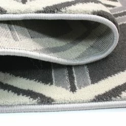 Xrugs Grey Yellow Rug Geometric Ochre Mustard Modern Pattern Carpet Room Floor Mat New