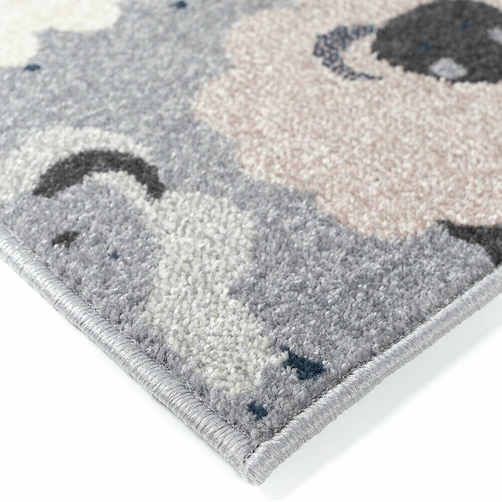 Xrugs Modern Rugs Grey Blue Pink Sheep Pattern Carpet Small Large Living Room Area Mat 4 Xrugs Modern Rugs Grey Blue Pink Sheep Pattern Carpet Small Large Living Room Area Mat
