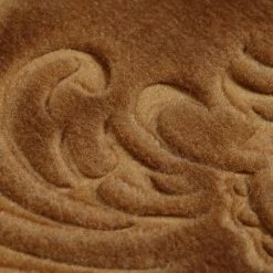 Xrugs Gold Rug Damask Style Floral Pattern Modern Living Room Bedroom Carpet Mat Sizes