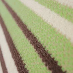 Xrugs Striped Rug Green Brown Modern Pattern Floor Carpet Small Large Bedroom Area Mat