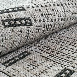 Xrugs Modern Grey Rug Flat Weave Jute Look Sisal Look Rug Carpet Runner Floor Mat Small Large New Kitchen