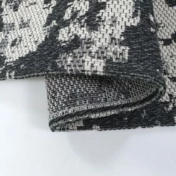 Xrugs Grey Black Distressed Rug Washable Cotton Carpet Large Small Runner Living Room Bedroom Mat Cotton Rugs 16 Xrugs Grey Black Distressed Rug Washable Cotton Carpet Large Small Runner Living Room Bedroom Mat Cotton Rugs