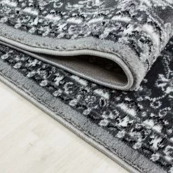Xrugs Grey Oriental Rug Modern Patterned Mat Living Room Lounge Carpets Small Large XL