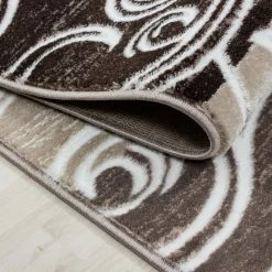 Xrugs Check Rugs Brown Beige Cream Oriental Pattern Mat Modern Living Room Hall Carpet