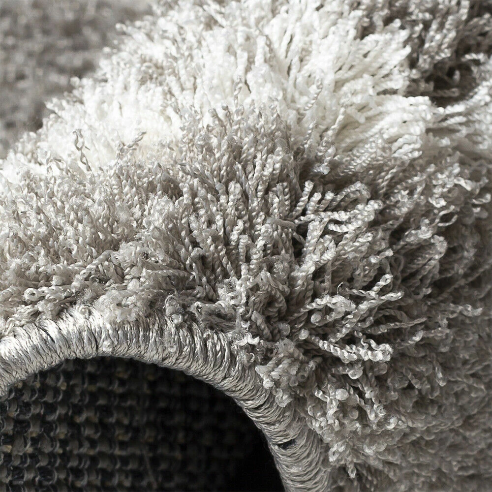 Xrugs Modern Grey Shaggy Rugs Very Soft Machine Washable Aztec Patterned Long Pile Carpet Mat 4 Xrugs Modern Grey Shaggy Rugs Very Soft Machine Washable Aztec Patterned Long Pile Carpet Mat