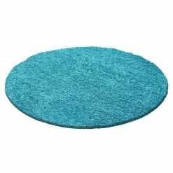 Xrugs Shaggy Rug Modern Blue High Pile Fluffy Mat Small Large Plain Living Room Carpet