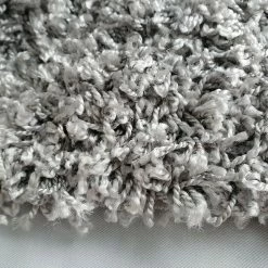 Xrugs Silver Rugs Grey Shuggy Rug Soft Fluffy Carpet Long Pile Living Room Bedroom Mat