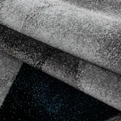 Xrugs Check Rugs Modern Grey Blue Ceometric Pattern Mat Small Extra Large Room Carpets