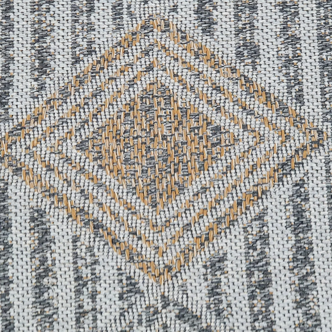 Xrugs Grey Rug Modern Shabby Chick Pattern 100% Cotton Small Large XL Washable New Mat Flat Weave Rugs Stirped Diamond Design 5 Xrugs Grey Rug Modern Shabby Chick Pattern 100% Cotton Small Large XL Washable New Mat Flat Weave Rugs Stirped Diamond Design