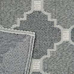 Xrugs Grey Trellis Rug 100% Cotton Large Small XL Rug Runner Washable Flat Weave Carpet Mat Cotton Rugs 16 Xrugs Grey Trellis Rug 100% Cotton Large Small XL Rug Runner Washable Flat Weave Carpet Mat Cotton Rugs