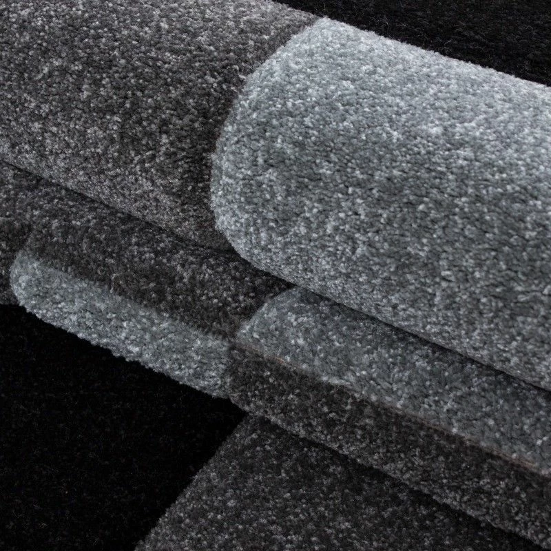 Xrugs Black And Grey Rug Modern Geometric Pattern Carpet Small X Large Room Runner Mat 5 Xrugs Black And Grey Rug Modern Geometric Pattern Carpet Small X Large Room Runner Mat