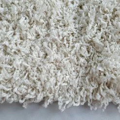 Xrugs Shaggy Rugs White Cream Soft Fluffy Rug Long Pile Living Room Bedroom Carpet Mat
