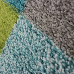 Xrugs Geometric Rug Multi Colour Checkered Pattern Carpet Small Large Modern Room Mats