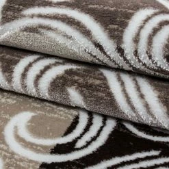 Xrugs Check Rugs Brown Beige Cream Oriental Pattern Mat Modern Living Room Hall Carpet