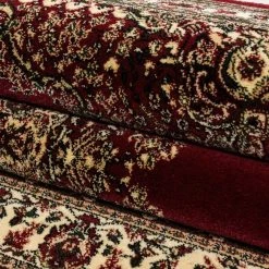 Xrugs Oriental Rug Red And Beige Pattern Border Carpet Bedroom Floor Mat Small X Large Modern