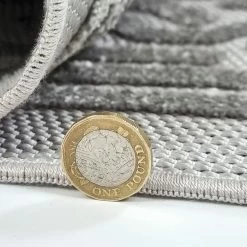 Xrug Outdoor Rugs Outdoor Rug Grey Large XL Small Patio Garden Decking Geometric Soft Woven Mat