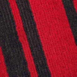 Xrugs Modern Pattern Rug Striped Red Black Woven Mat Dining Room Hall Runner Carpets