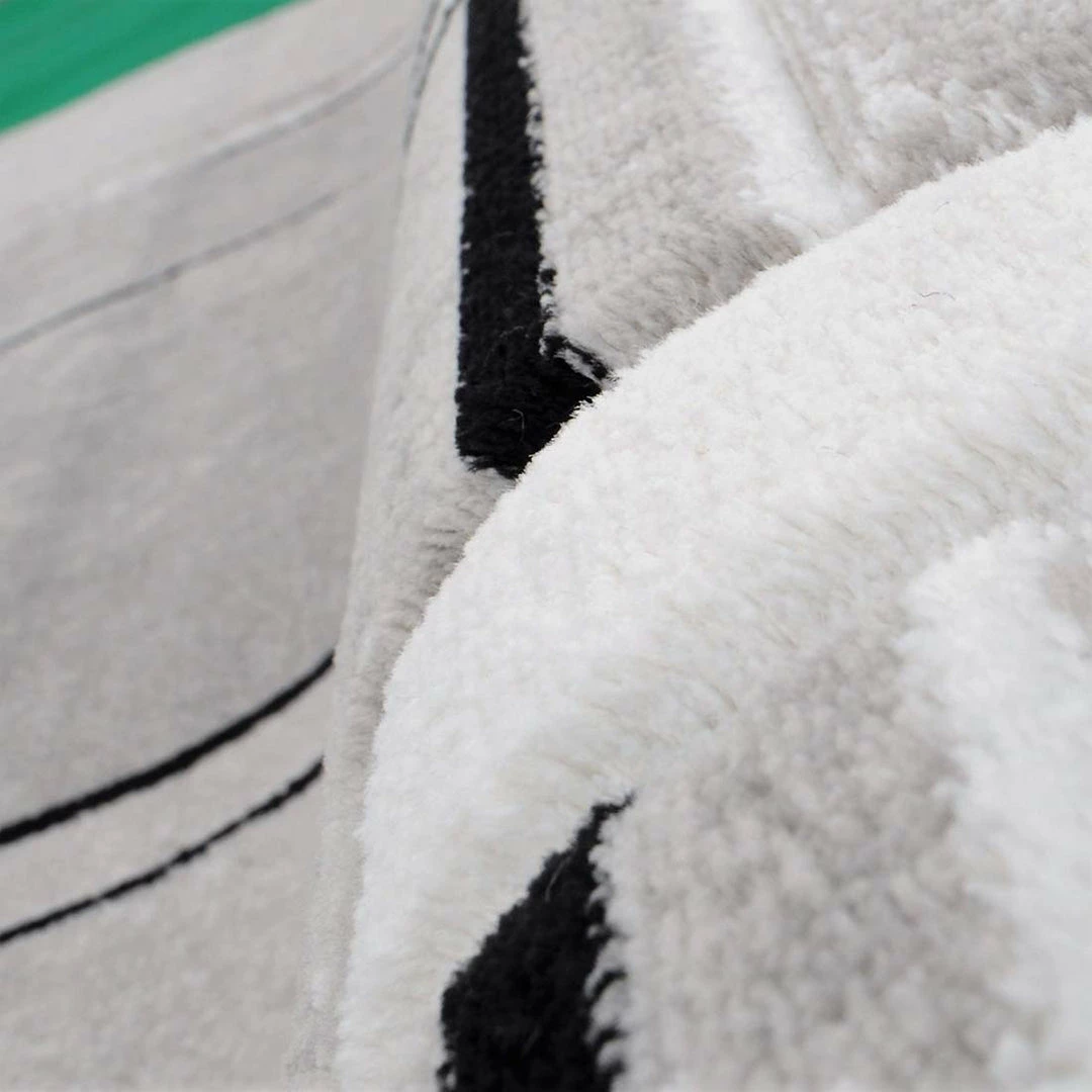 Xrugs Abstract Rug Silver Grey Purple Contour Cut Pattern Modern Woven Carpet Mat For Living Room & Bedroom 2 Xrugs Abstract Rug Silver Grey Purple Contour Cut Pattern Modern Woven Carpet Mat For Living Room & Bedroom