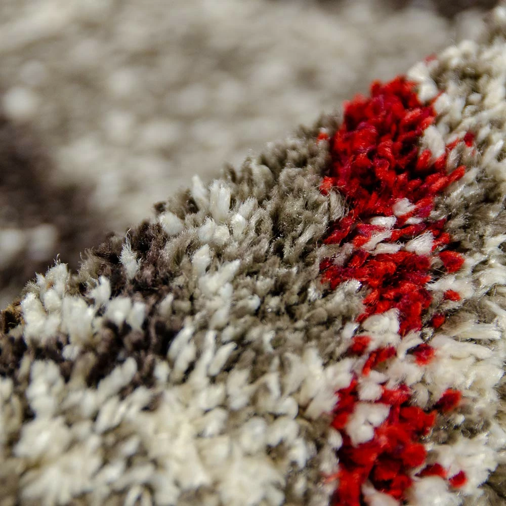 Xrugs XRUG Modern Grey Silver Rug Geometric Pattern Bedroom Living Room Carpet Woven Short Pile Mat 3 Xrugs XRUG Modern Grey Silver Rug Geometric Pattern Bedroom Living Room Carpet Woven Short Pile Mat