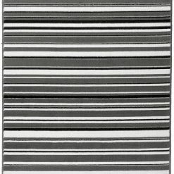 Xrugs Striped Rug Modern Pattern Grey Black Cream Mat Small Large Bedroom Floor Carpet 12 Xrugs Striped Rug Modern Pattern Grey Black Cream Mat Small Large Bedroom Floor Carpet