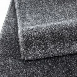 Xrugs Grey Rug Modern Plain Bedroom Floor Carpet Small Extra Large Woven Runner Mats