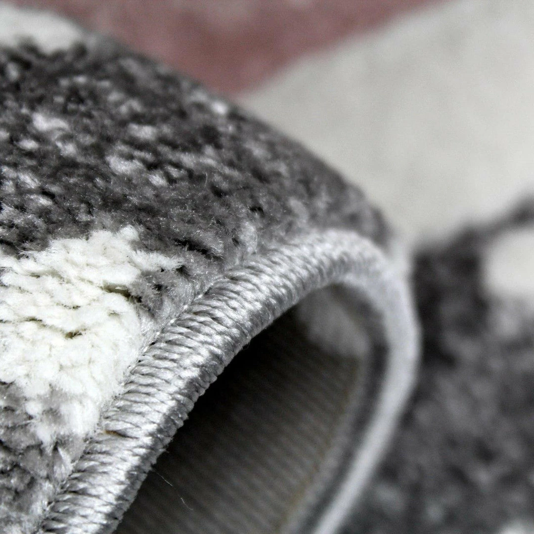 Xrugs Nursery Rug Grey Kids Neutral Animals Children Bedroom Carpet Playroom Mat Pink Bunny 3 Xrugs Nursery Rug Grey Kids Neutral Animals Children Bedroom Carpet Playroom Mat Pink Bunny