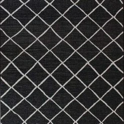 Xrugs Kitchen Rug Black Grey Check Pattern Hard Wearing Flat Weave Carpet Indor Floor Mat 10 Xrugs Kitchen Rug Black Grey Check Pattern Hard Wearing Flat Weave Carpet Indor Floor Mat