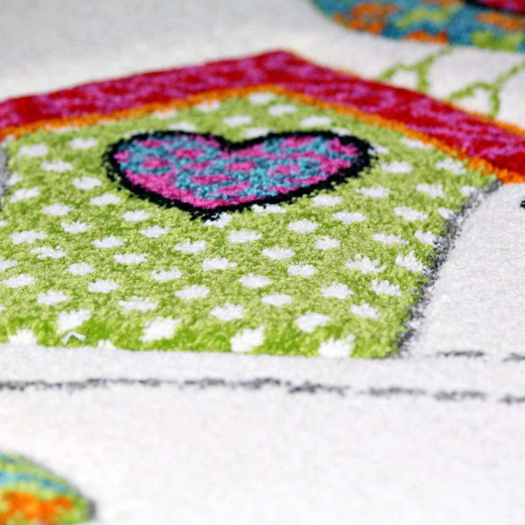 Xrugs Nursery Rug White For Kids Bedroom Playroom New Thick Unisex Children Carpet Mat 5 Xrugs Nursery Rug White For Kids Bedroom Playroom New Thick Unisex Children Carpet Mat