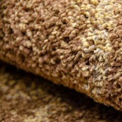 Xrugs Modern Design Brown Rug Geometric Pattern Woven Low Pile Carpet Living Room & Bedroom 7 Xrugs Modern Design Brown Rug Geometric Pattern Woven Low Pile Carpet Living Room & Bedroom