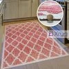 Xrugs Red Kitchen Rug Modern Flat Weave Rugs Trellis Carpets Small Large Long Runners