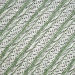 Xrugs Cotton Rug Green Cream Striped Washable Rugs Flat Weave Carpet Woven Mat Runner Small Large Cotton Rugs
