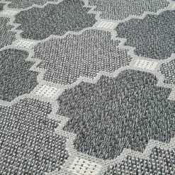 Xrugs Grey Trellis Rug 100% Cotton Large Small XL Rug Runner Washable Flat Weave Carpet Mat Cotton Rugs 17 Xrugs Grey Trellis Rug 100% Cotton Large Small XL Rug Runner Washable Flat Weave Carpet Mat Cotton Rugs
