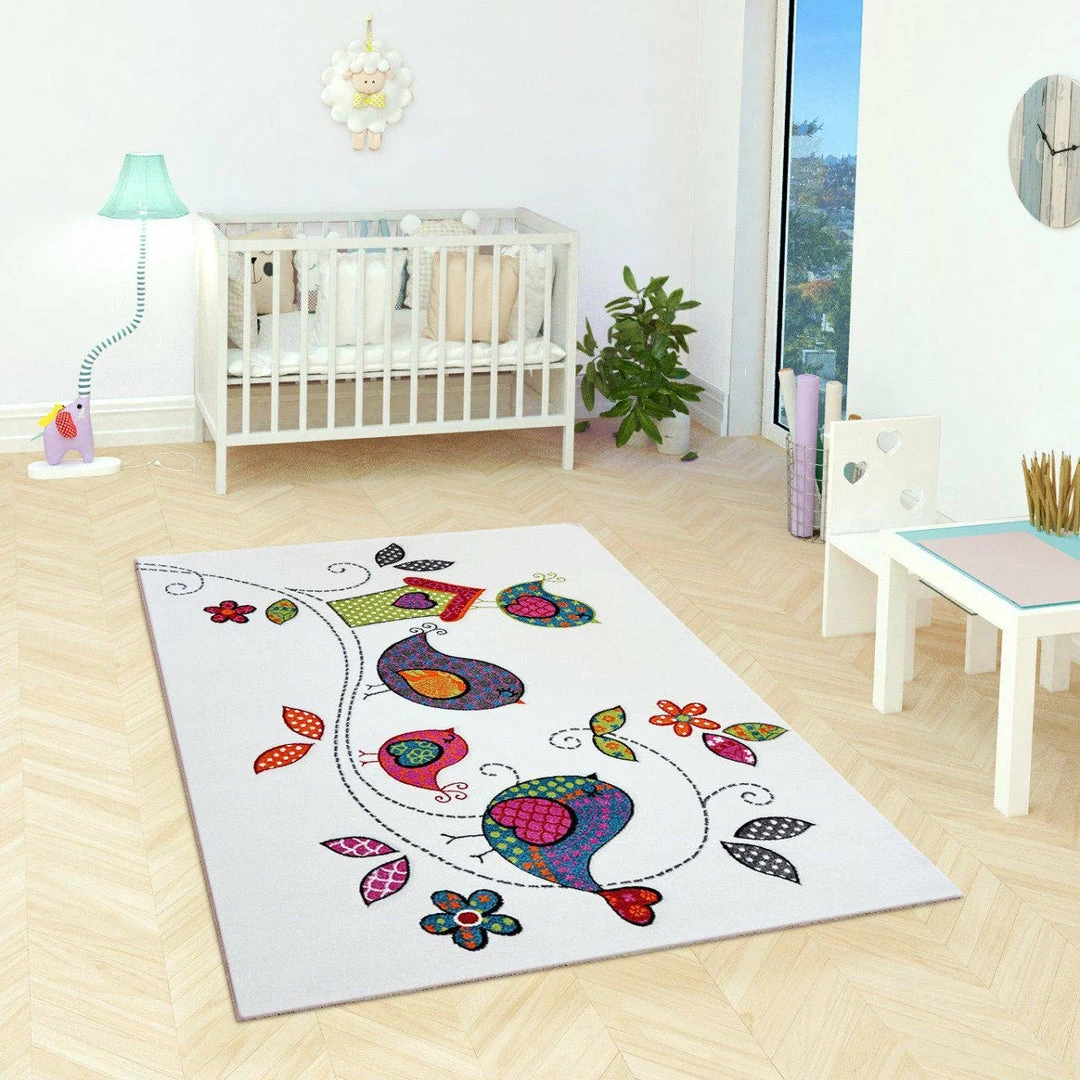 Xrugs Nursery Rug White For Kids Bedroom Playroom New Thick Unisex Children Carpet Mat 1 Xrugs Nursery Rug White For Kids Bedroom Playroom New Thick Unisex Children Carpet Mat