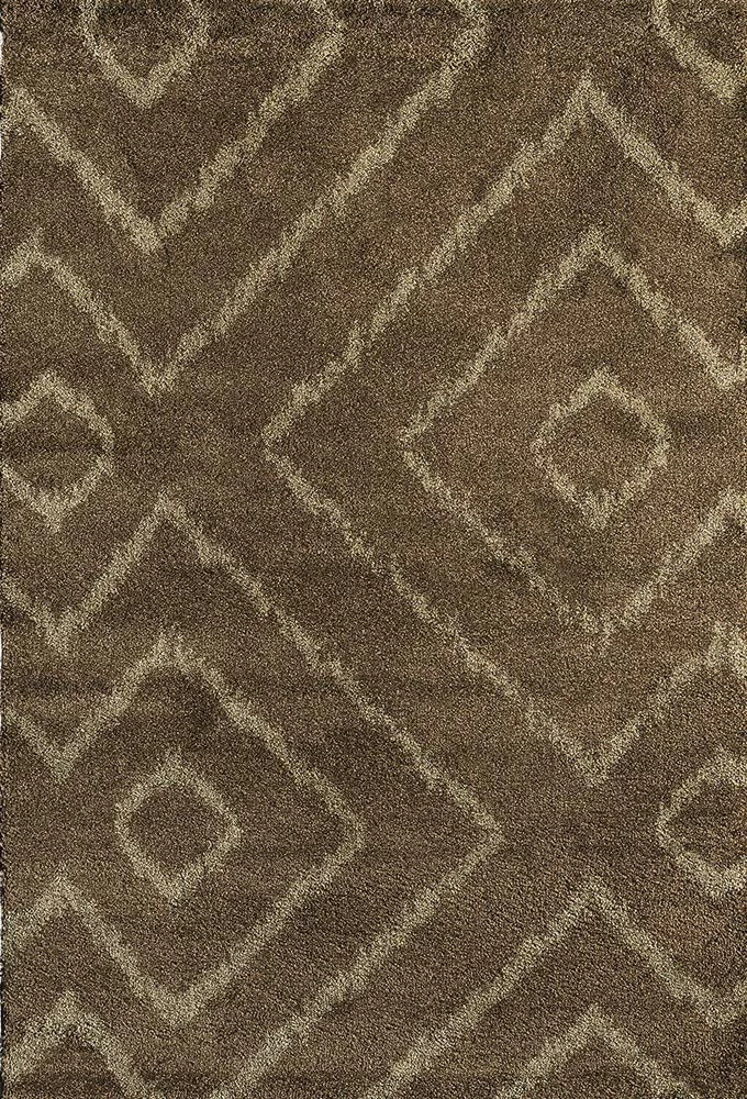 Xrugs Modern Design Brown Rug Geometric Pattern Woven Low Pile Carpet Living Room & Bedroom 5 Xrugs Modern Design Brown Rug Geometric Pattern Woven Low Pile Carpet Living Room & Bedroom