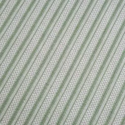 Xrugs Cotton Rug Green Cream Striped Washable Rugs Flat Weave Carpet Woven Mat Runner Small Large Cotton Rugs