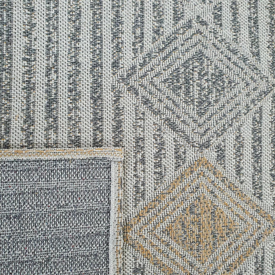 Xrugs Grey Rug Modern Shabby Chick Pattern 100% Cotton Small Large XL Washable New Mat Flat Weave Rugs Stirped Diamond Design 9 Xrugs Grey Rug Modern Shabby Chick Pattern 100% Cotton Small Large XL Washable New Mat Flat Weave Rugs Stirped Diamond Design