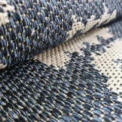 Xrugs Navy Blue Rug 100% Cotton Washable Rugs Runners Moroccan Pattern Flat Weave Area Mat Large Small 22 Xrugs Navy Blue Rug 100% Cotton Washable Rugs Runners Moroccan Pattern Flat Weave Area Mat Large Small