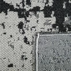 Xrugs Grey Black Distressed Rug Washable Cotton Carpet Large Small Runner Living Room Bedroom Mat Cotton Rugs 20 Xrugs Grey Black Distressed Rug Washable Cotton Carpet Large Small Runner Living Room Bedroom Mat Cotton Rugs