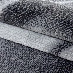 Xrugs Grey Abstract Rug For Living Room Pattern Carpet Modern Bedroom Mats Small Large