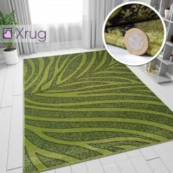 Xrugs Green Rugs Patterned Modern Design Carpet Rug Living Room Bedroom Large 160x220