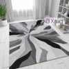 Xrugs Abstract Rugs Black Grey Hand Carved Modern Pattern Mat Small Large Room Carpet