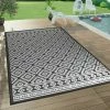 Xrug Outdoor Rug Black And White Decking Patio Garden SOFT Diamond Mat Large Small