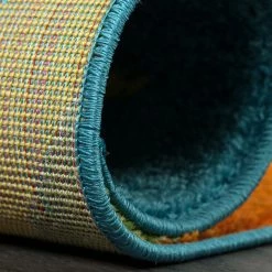 Xrugs Кids Unicorn Rug Woven Girls Bedroom Baby Nursery Rug Playroom Mat 80x120 Carpet Kids