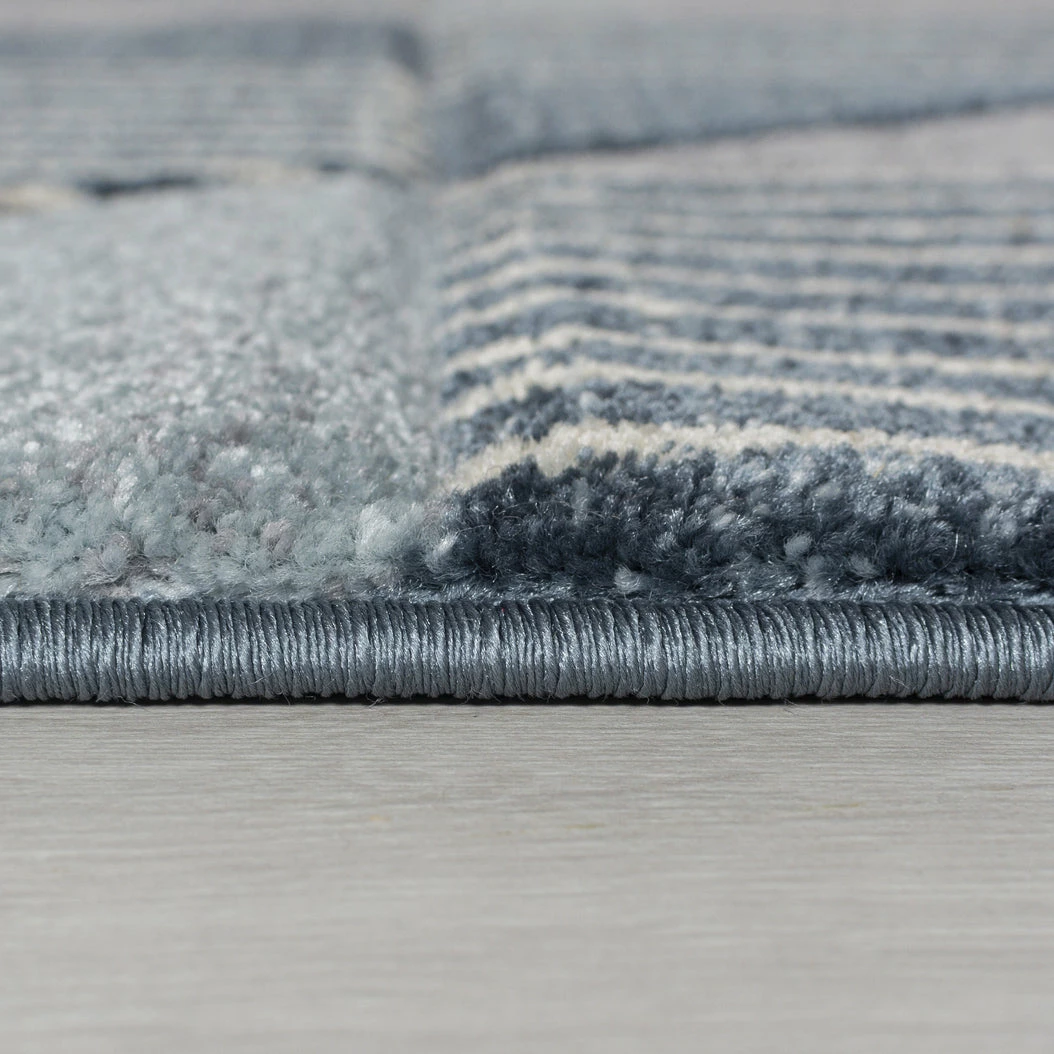 Xrugs Blue Grey Rug Geometric Contour Cut Pattern Small Large Rug Carpet Room Area Mat Modern 3 Xrugs Blue Grey Rug Geometric Contour Cut Pattern Small Large Rug Carpet Room Area Mat Modern