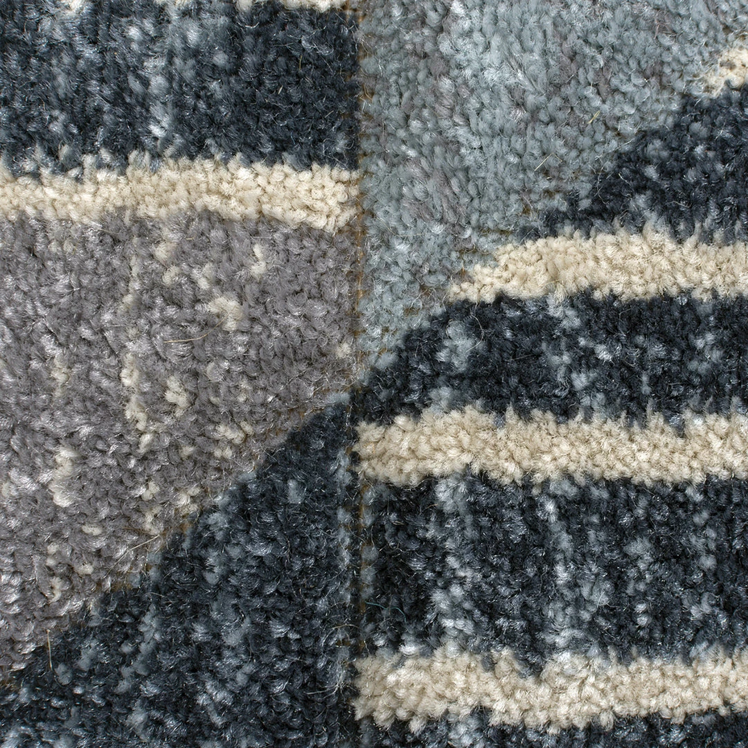 Xrugs Blue Grey Rug Geometric Contour Cut Pattern Small Large Rug Carpet Room Area Mat Modern 4 Xrugs Blue Grey Rug Geometric Contour Cut Pattern Small Large Rug Carpet Room Area Mat Modern