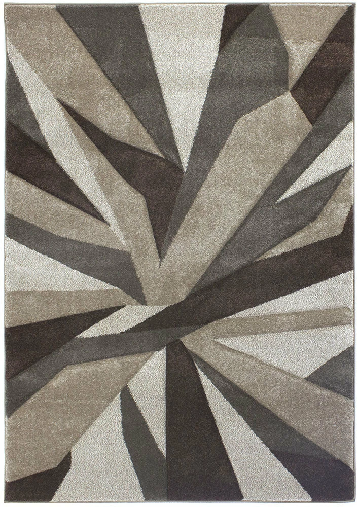 Xrug Brown And Beige Rug Abstract Contour Cut Pattern Mat Small Large Bedroom Carpet